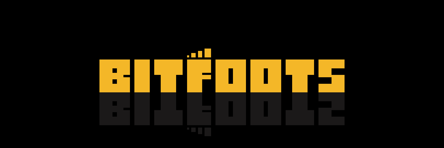 BITFOOTS pixel wordmark